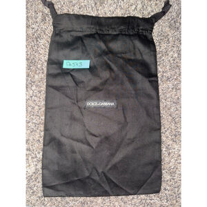 Women's Dolce & Gabbana Black One Size Cosmetic Dust Bag​